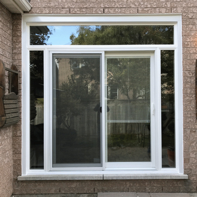 Modern House Aluminium Frame Sliding Window Insect Control Sliding Balcony Window