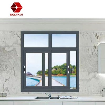Louver Curtain Type Aluminum Sliding Window Insect Control Crimsafe Mesh