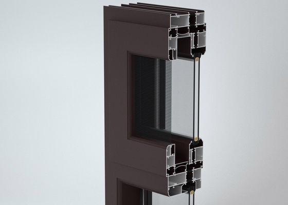6005 6082 Aluminum Extruded Profile Structure Aluminum Profile