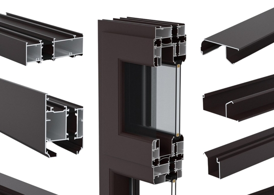 Curved Casement Window Profile 120 Thermal Window Yarn Integration