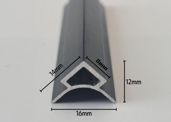 Anti Scratch Custom Aluminium Extrusion Profile Aluminum Door Profiles